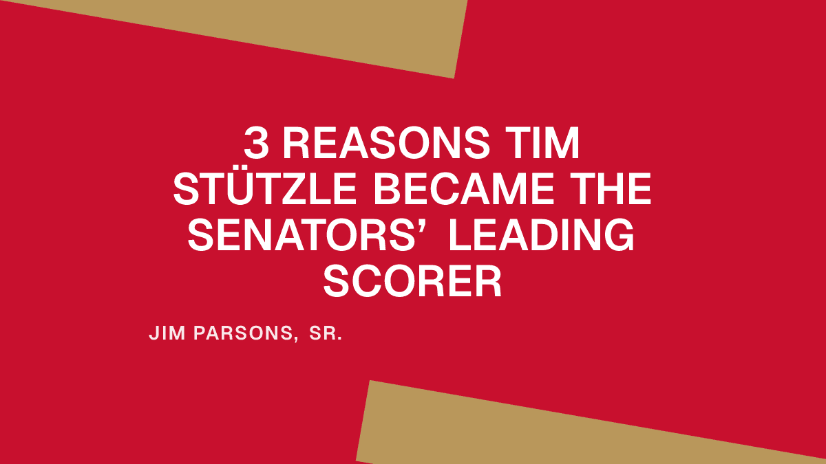 3 Reasons Tim Stützle Became the Senators’ Leading Scorer