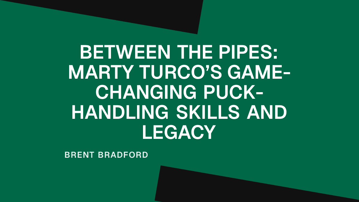 Between the Pipes: Marty Turco’s Game-Changing Puck-Handling Skills and Legacy