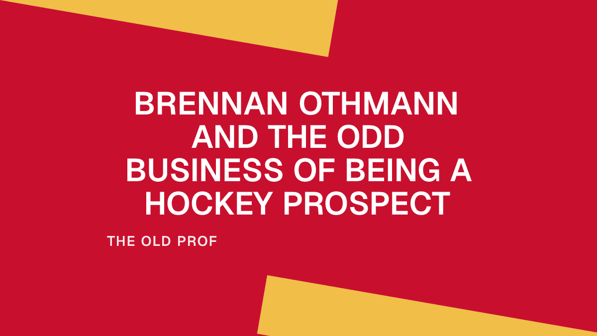 Brennan Othmann and the Odd Business of Being a Hockey Prospect
