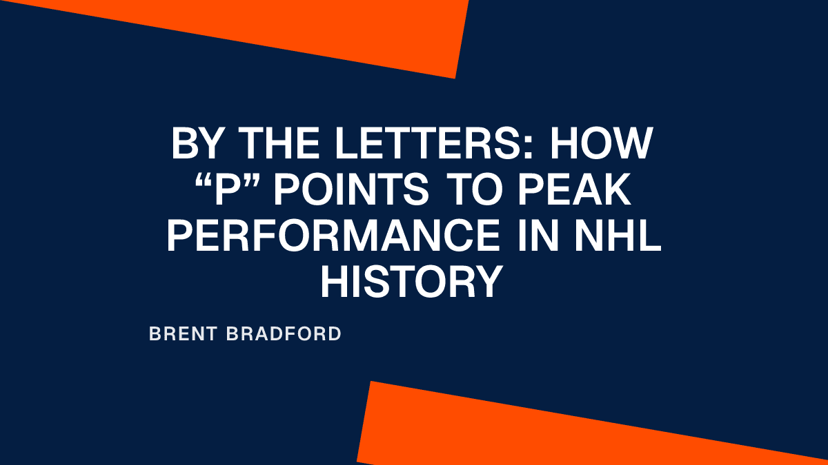 By the Letters: How “P” Points to Peak Performance in NHL History Placeholder Image