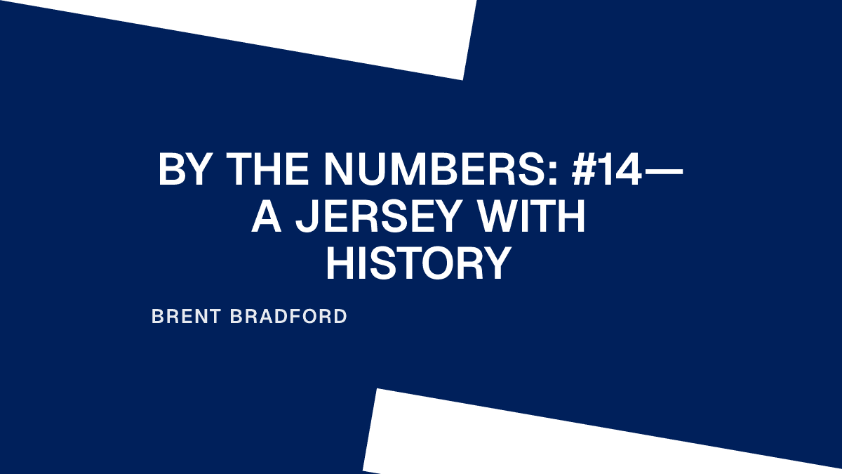 By the Numbers: #14—A Jersey With History