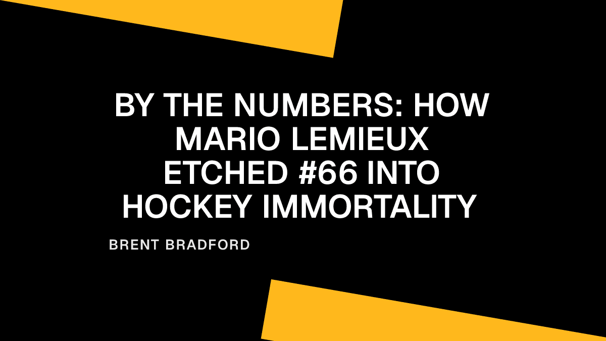 By the Numbers: How Mario Lemieux Etched #66 into Hockey Immortality Placeholder Image