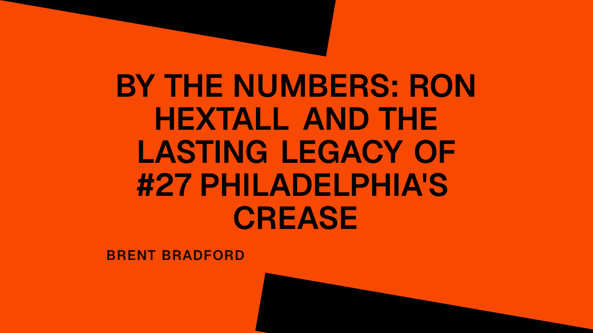 By the Numbers: Ron Hextall and the Lasting Legacy of #27 in Philadelphia's Crease Placeholder Image