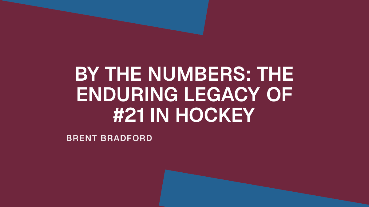 By the Numbers: The Enduring Legacy of #21 in Hockey