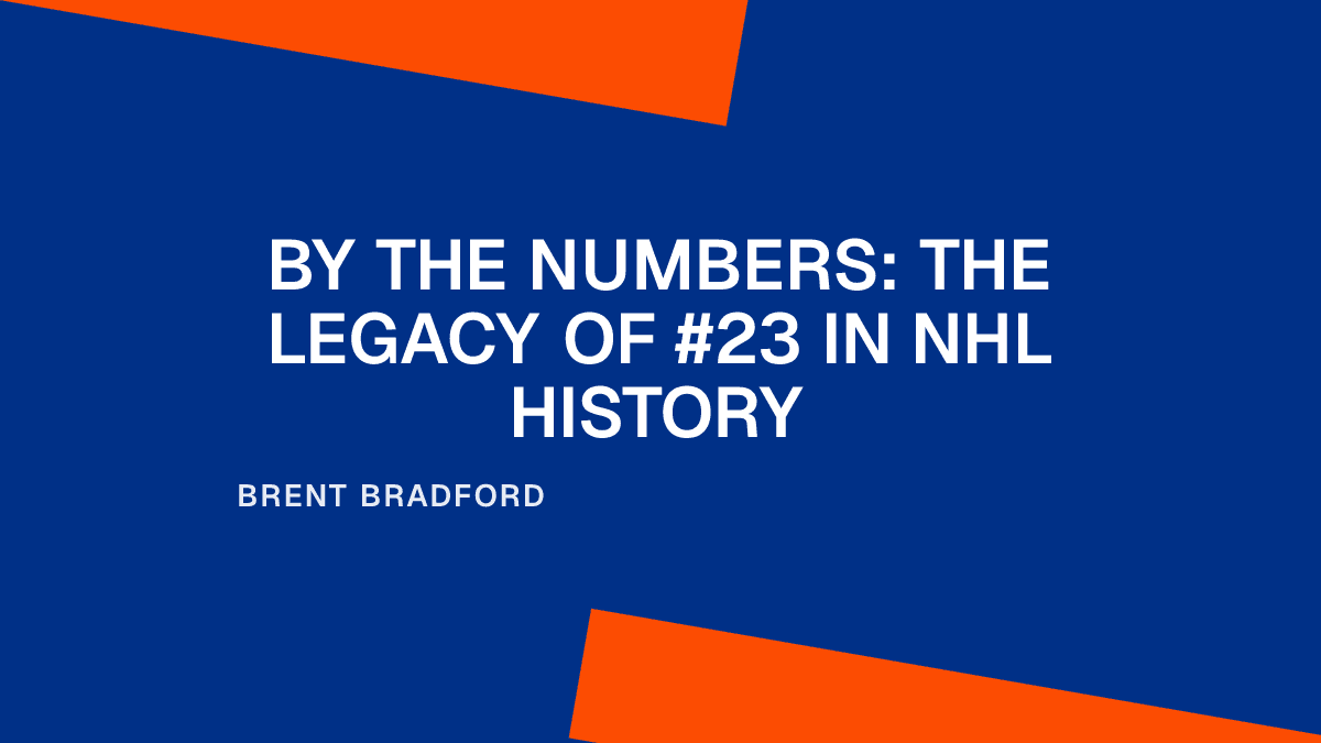By the Numbers: The Legacy of #23 in NHL History