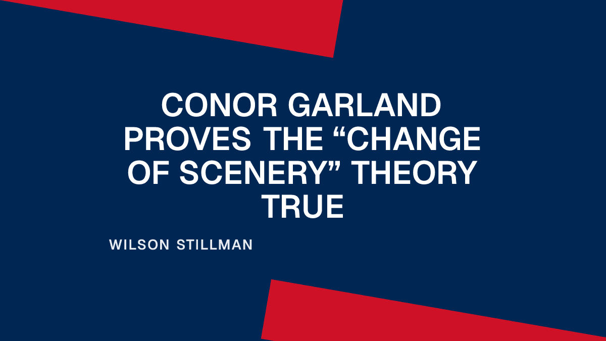 Conor Garland Proves the “Change of Scenery” Theory True