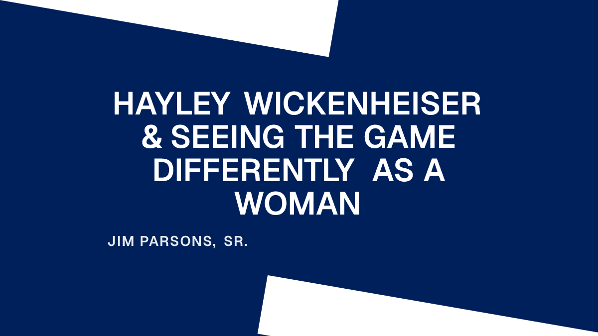 Hayley Wickenheiser & Seeing the Game Differently As a Woman Placeholder Image