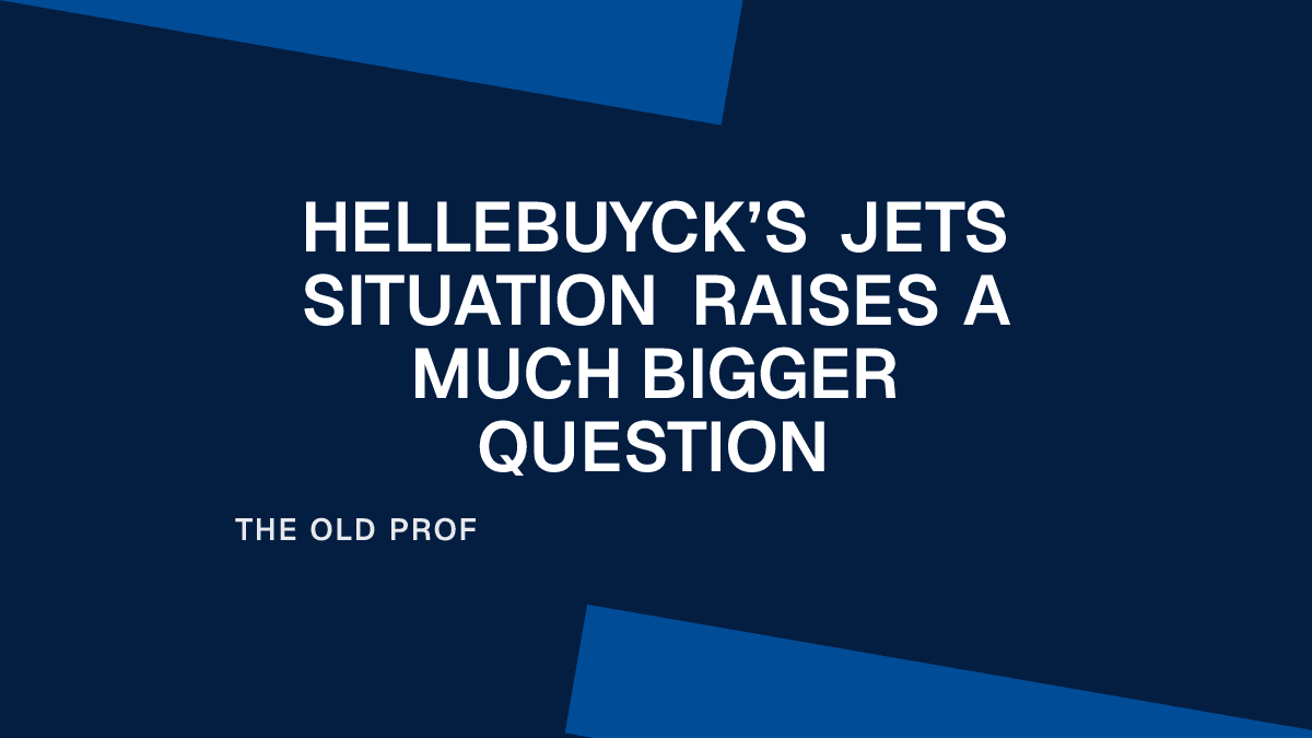 Hellebuyck’s Jets Situation Raises a Much Bigger Question