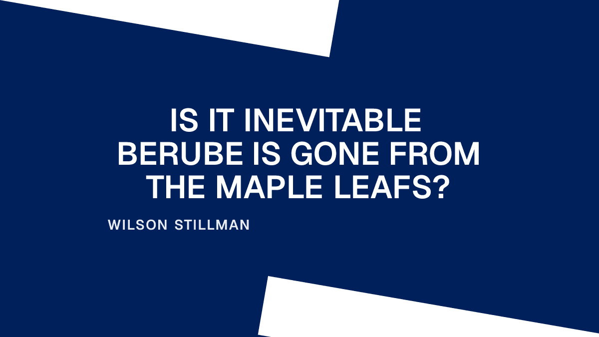 Is It Inevitable Berube Is Gone From the Maple Leafs? Placeholder Image