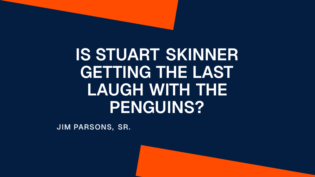 Is Stuart Skinner Getting the Last Laugh With the Penguins?