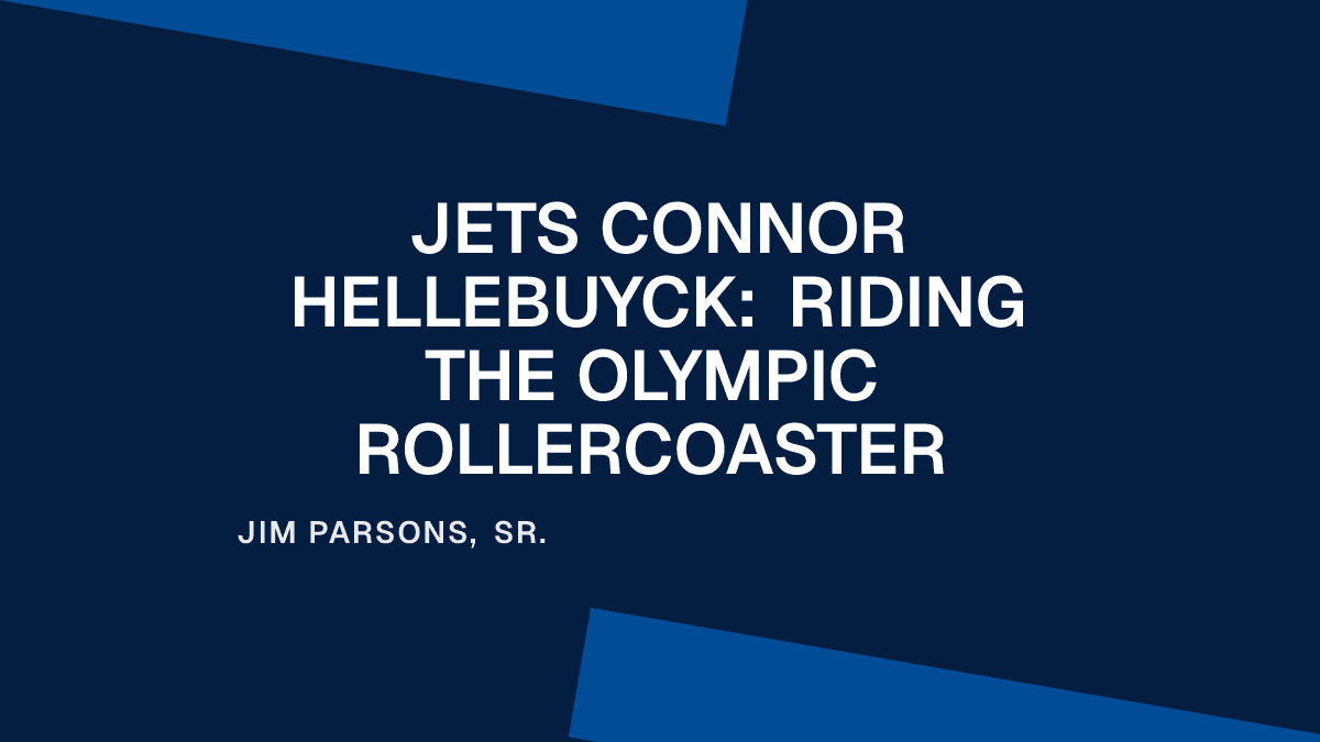 Jets Connor Hellebuyck: Riding the Olympic Rollercoaster