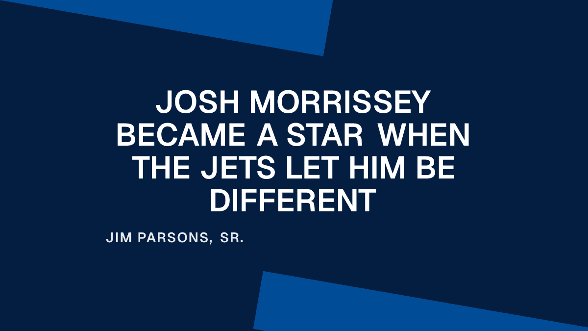 Josh Morrissey Became a Star When the Jets Let Him Be Different