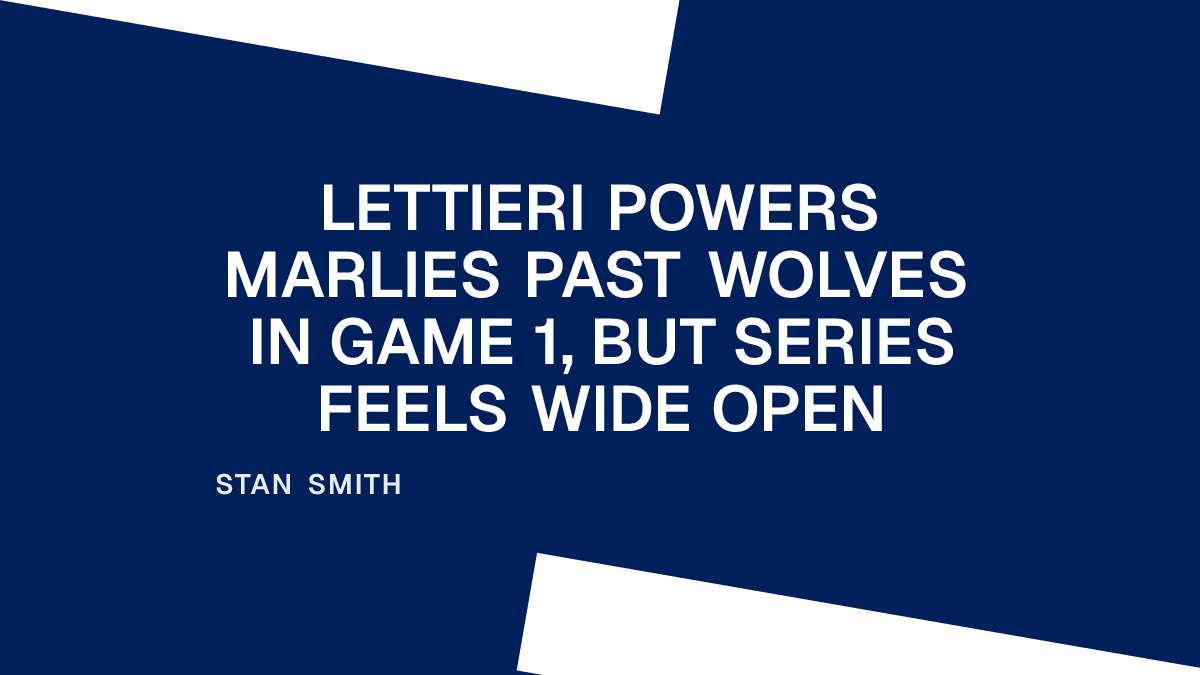 Lettieri Powers Marlies Past Wolves in Game 1, but Series Feels Wide Open
