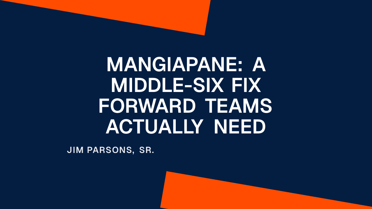 Mangiapane: A Middle-Six Fix Forward Teams Actually Need