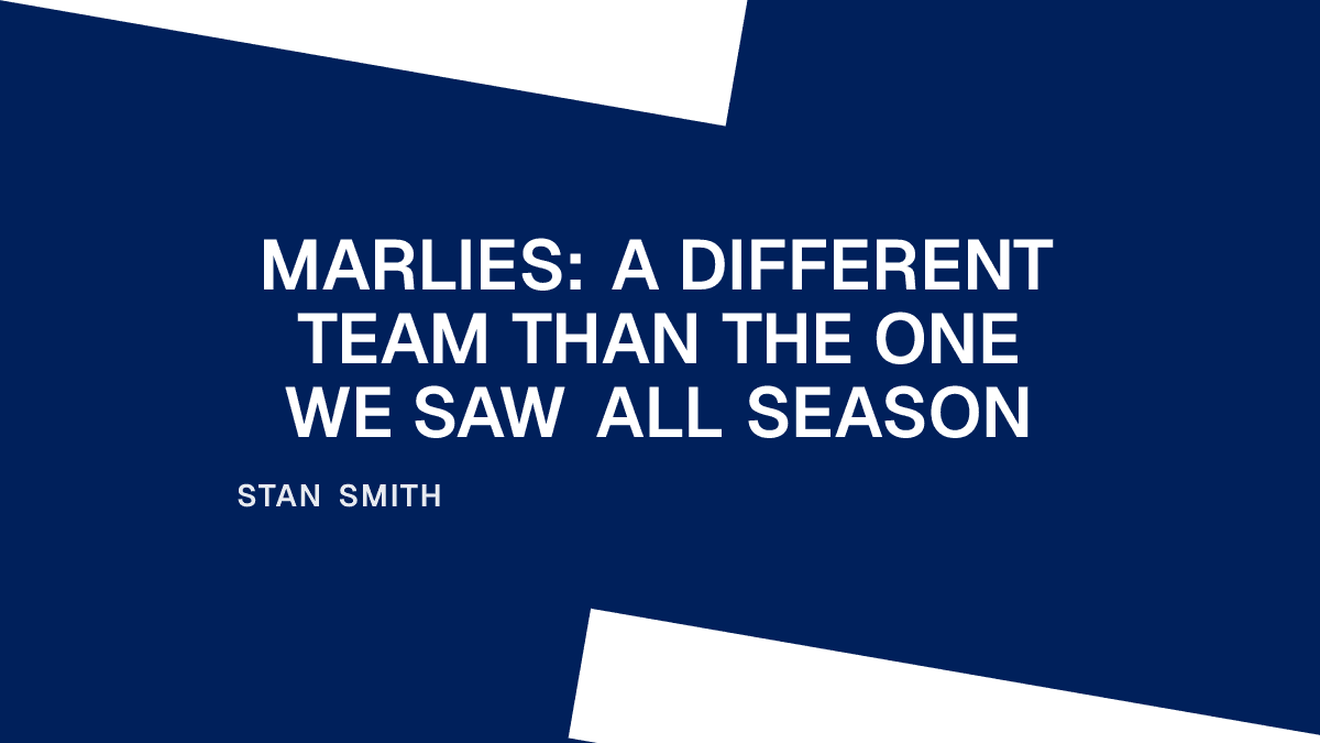 Marlies: A Different Team Than the One We Saw All Season