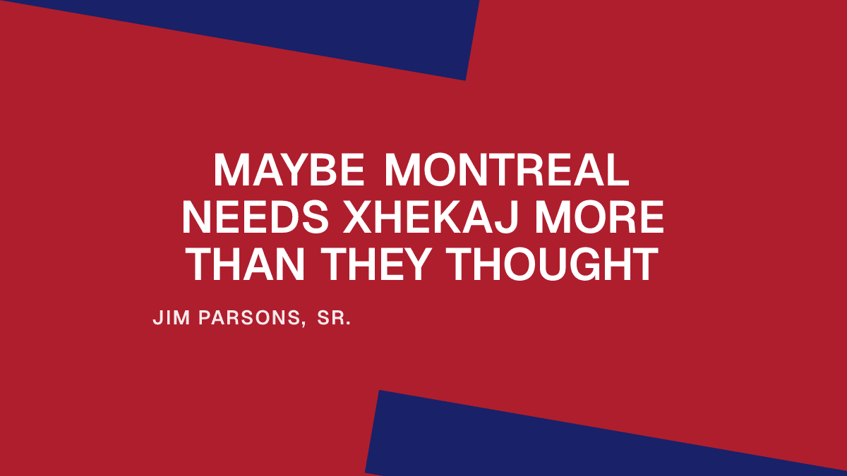 Maybe Montreal Needs Xhekaj More Than They Thought Placeholder Image