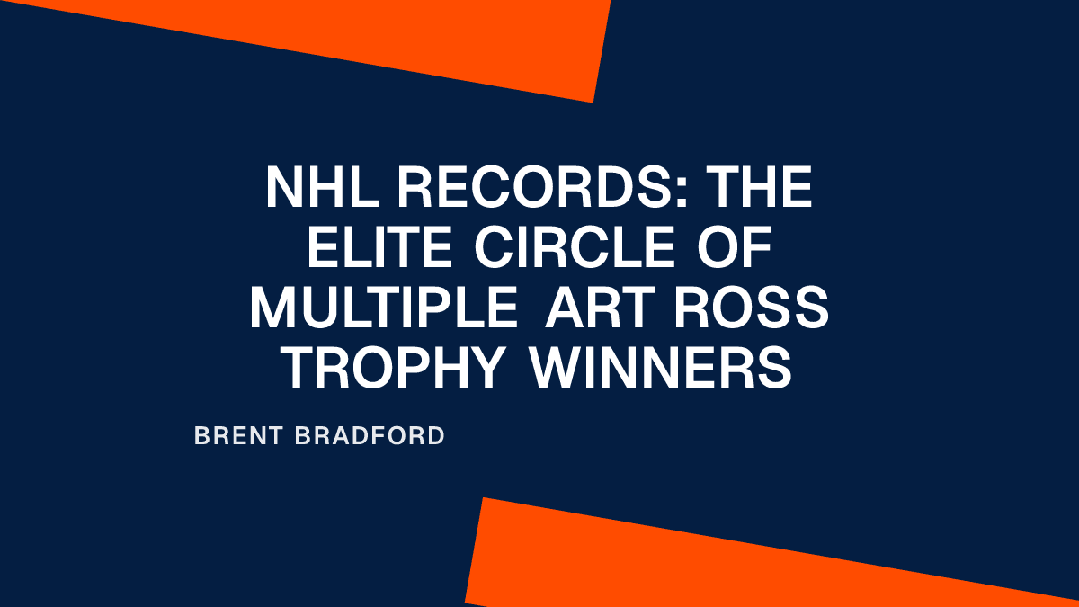 NHL Records: The Elite Circle of Multiple Art Ross Trophy Winners