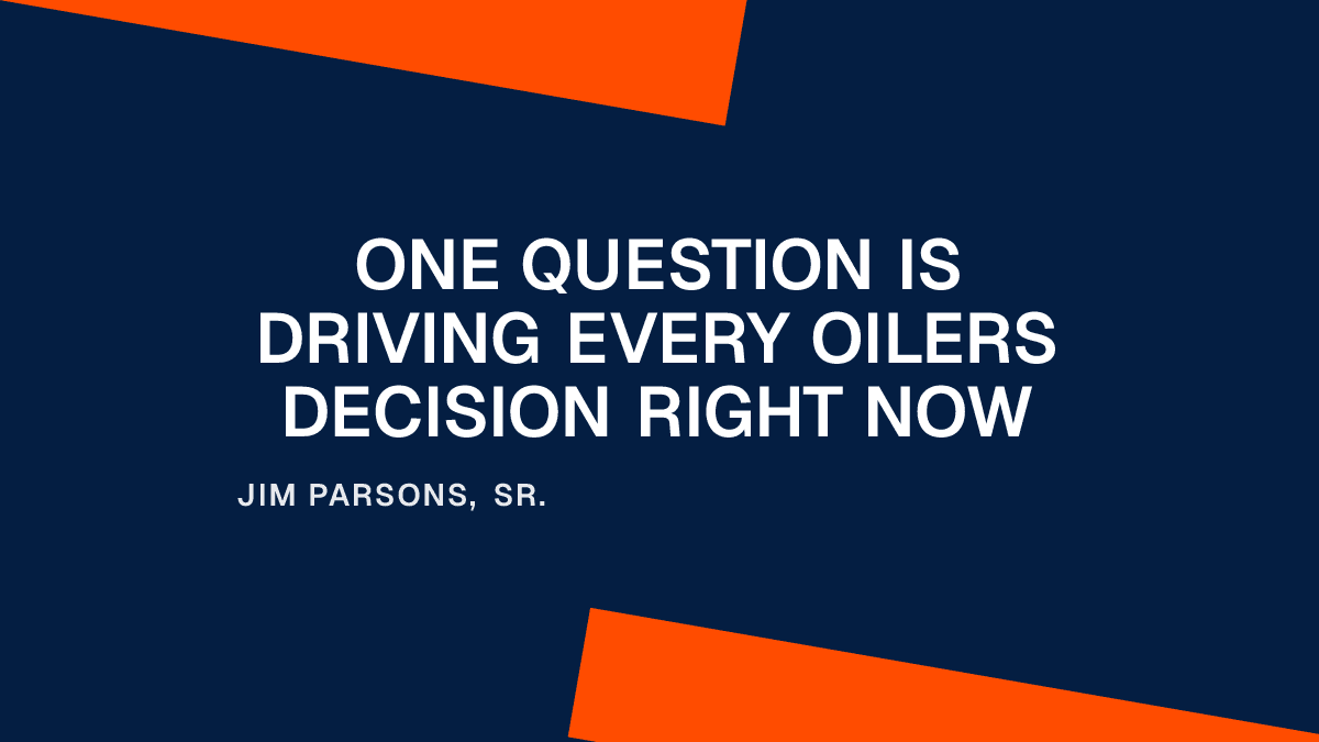 One Question Is Driving Every Oilers Decision Right Now Placeholder Image