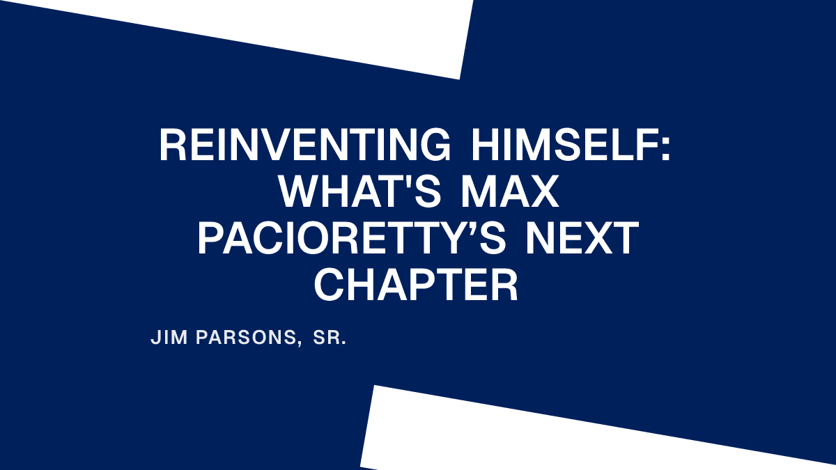 Reinventing Himself: What's Max Pacioretty’s Next Chapter Placeholder Image