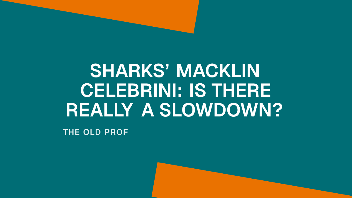 Sharks’ Macklin Celebrini: Is There Really a Slowdown?