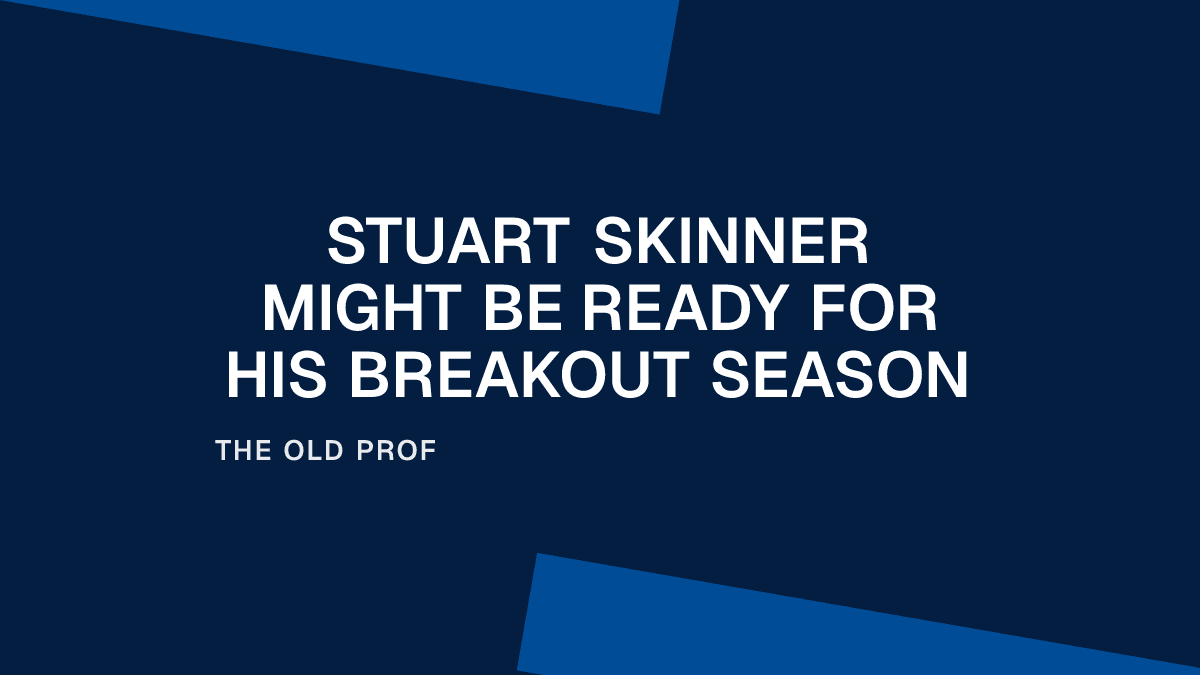Stuart Skinner Might Be Ready for His Breakout Season Placeholder Image