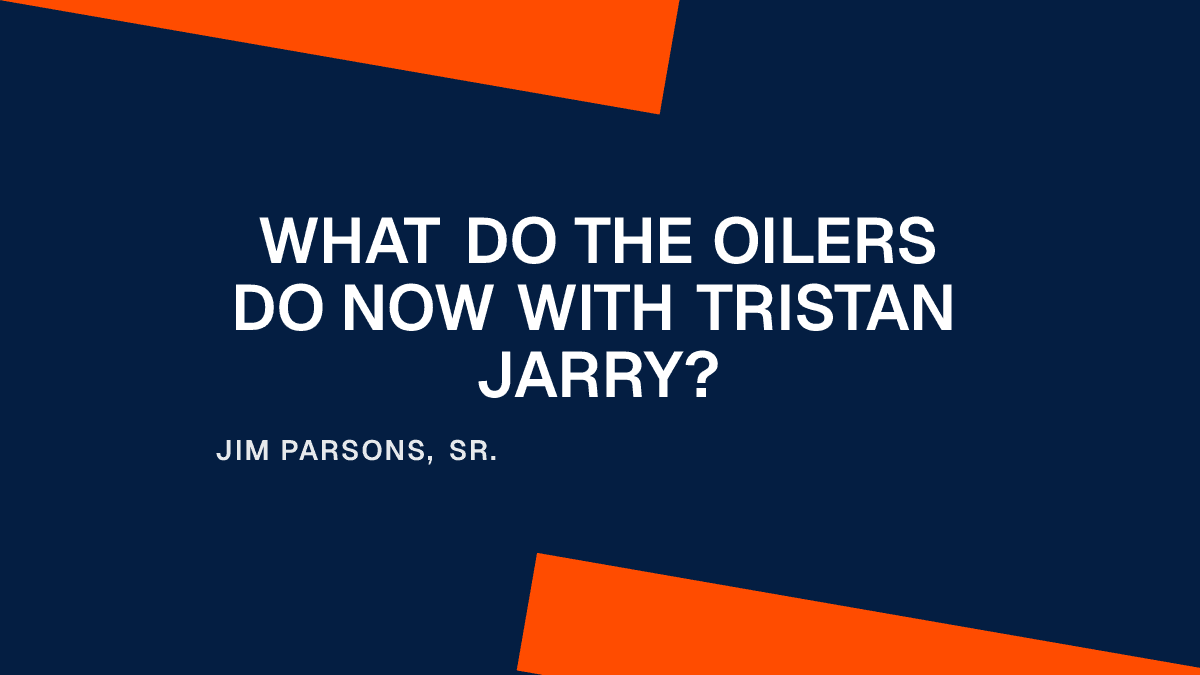 What Do the Oilers Do Now With Tristan Jarry? Placeholder Image
