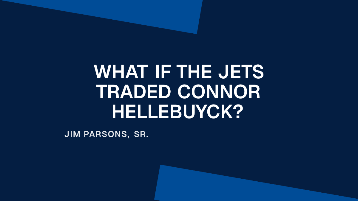 What If the Jets Traded Connor Hellebuyck? Placeholder Image