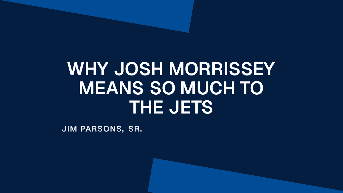 Why Josh Morrissey Means So Much to the Jets Placeholder Image